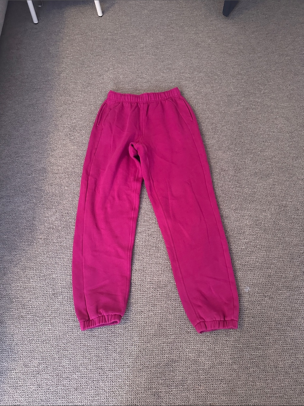 Lululemon Pink Fleece Sweatpants - Comfortable Everyday Bottoms